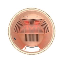 Sauna Moon Infrar&oslash;d Rund 2 pladser tr&aelig;farve Holls